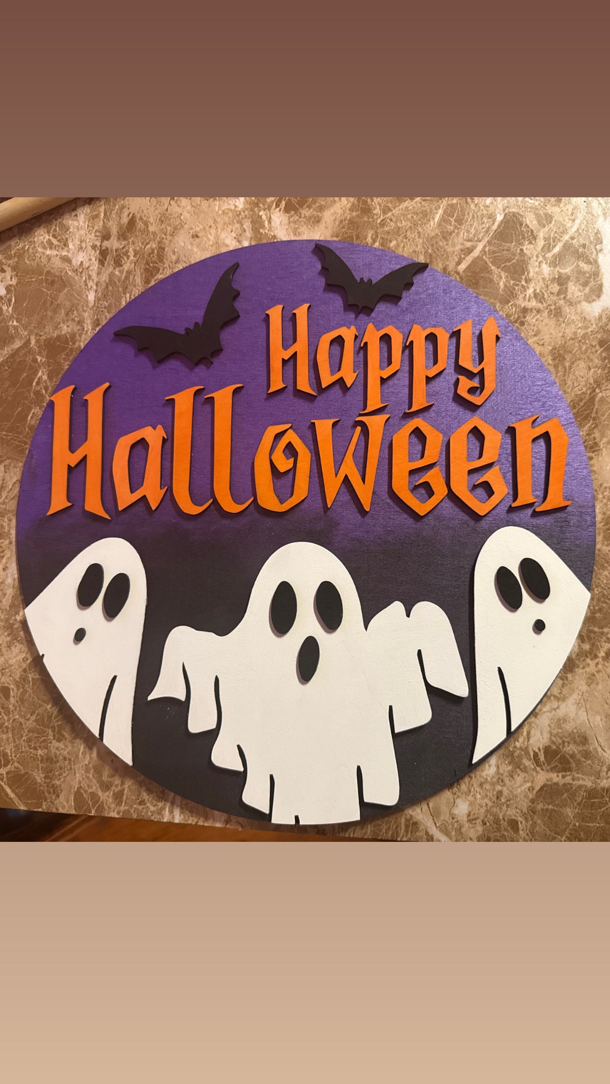 Happy Halloween Door Hanger