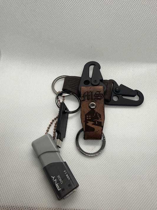 Leather Custom Key Chain